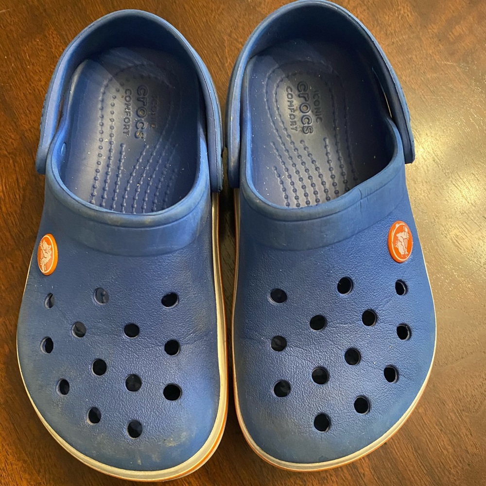 Blue Clogs